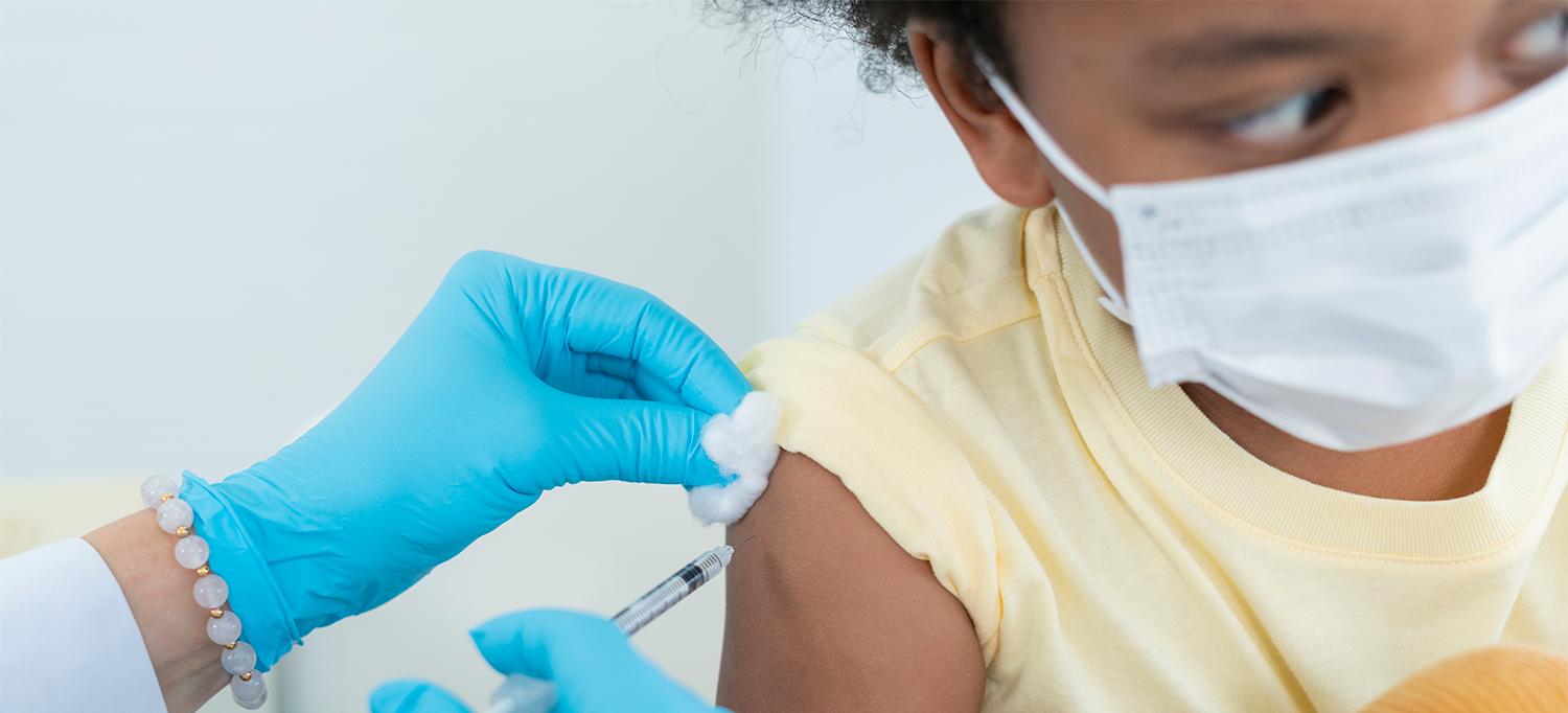 Child Receiving a Vaccine