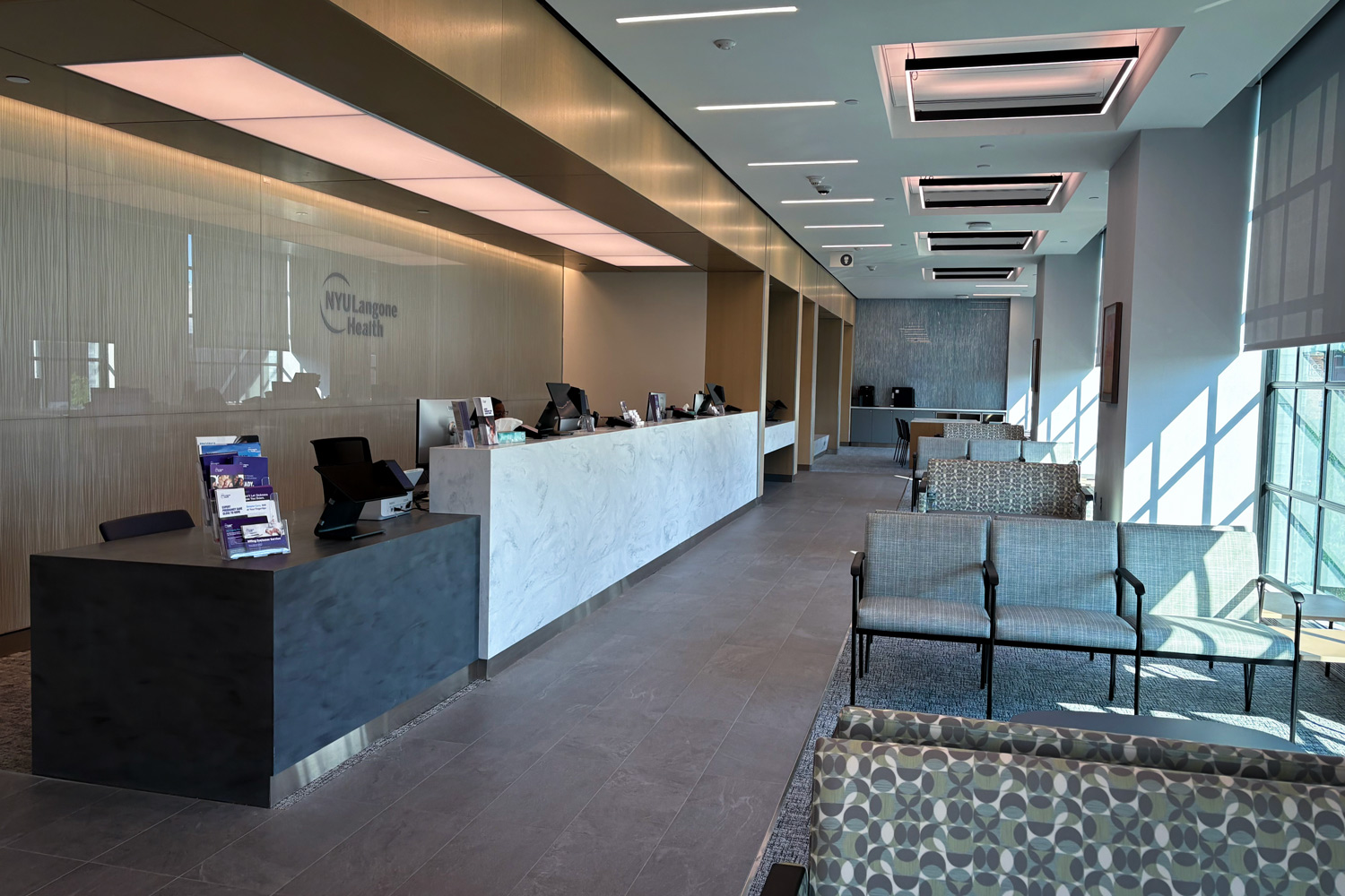 Interior of NYU Langone Ambulatory Care Fort Hamilton