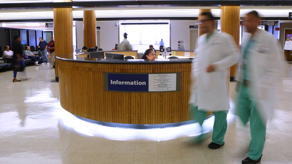 Information Desk at NYU Langone Hospital—Brooklyn