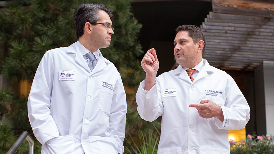 Dr. Tamas A. Gonda and Dr. Christopher Wolfgang