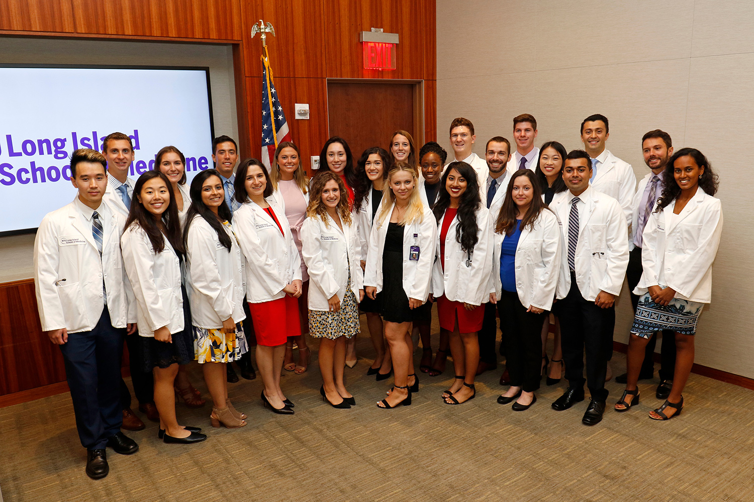 White Coat Ceremony First Class at NYU Long Island School of
