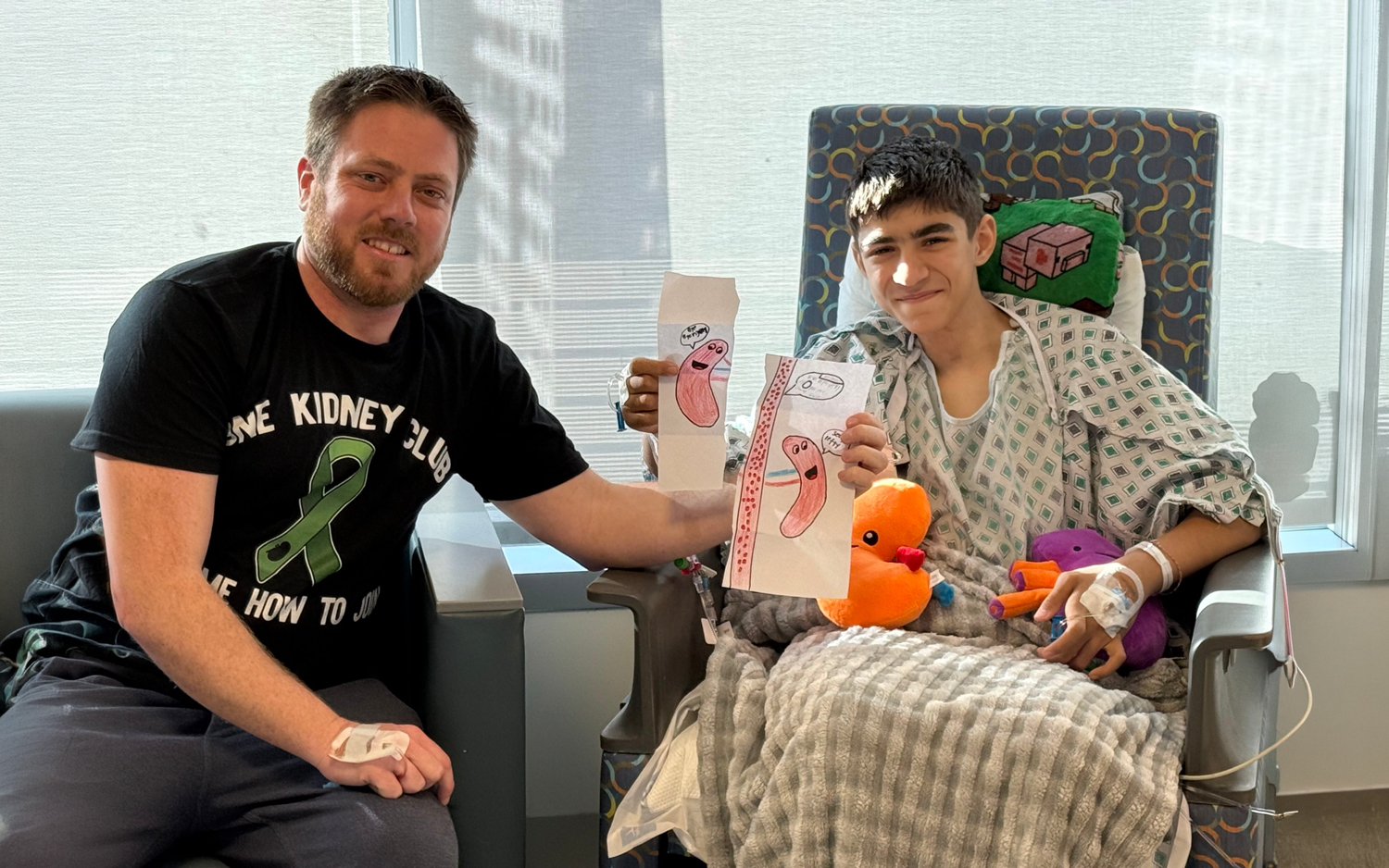 A Teen Needed a Kidney. A Stranger Watching the News Stepped In.