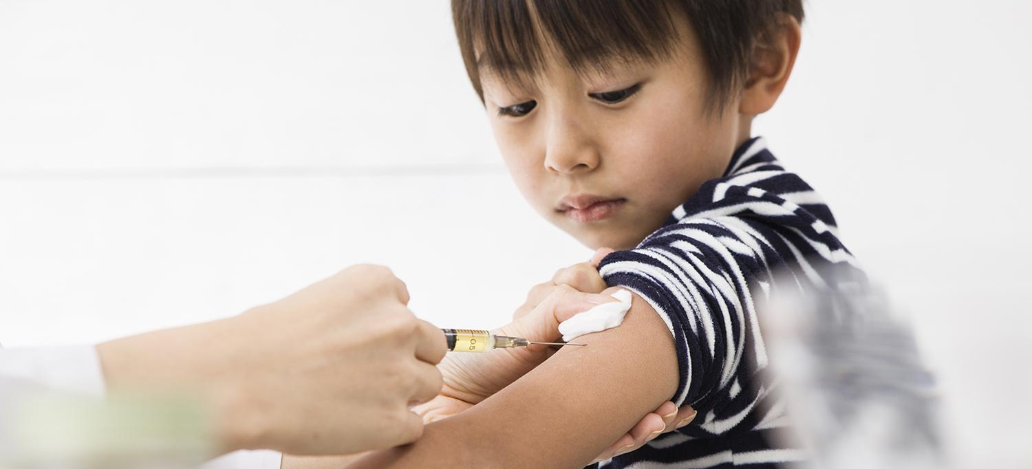 Child Receiving Vaccine