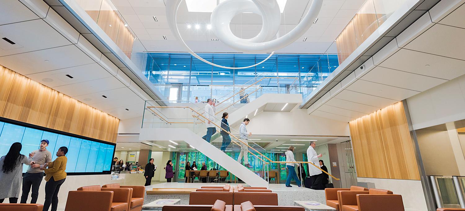 Lobby of the New Science Building