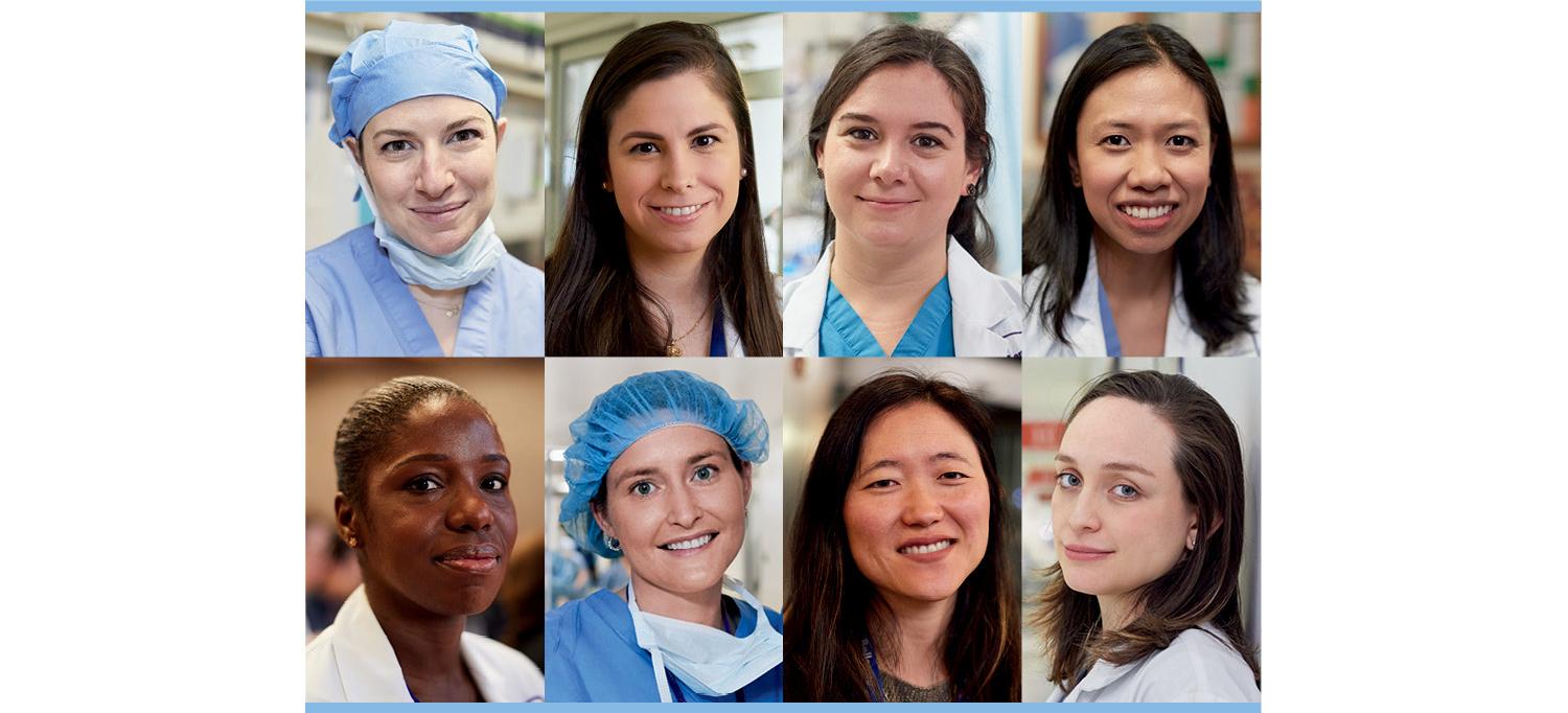 The Eight Female Chief Surgical Residents 