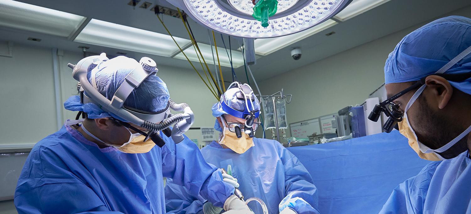 Spine Center Experts Perform Surgery