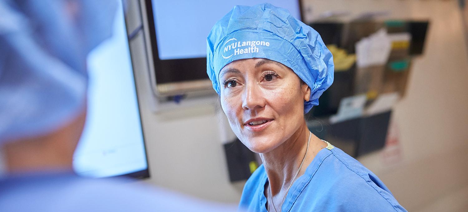 Dr. Christine Ren-Fielding Preps for Surgery