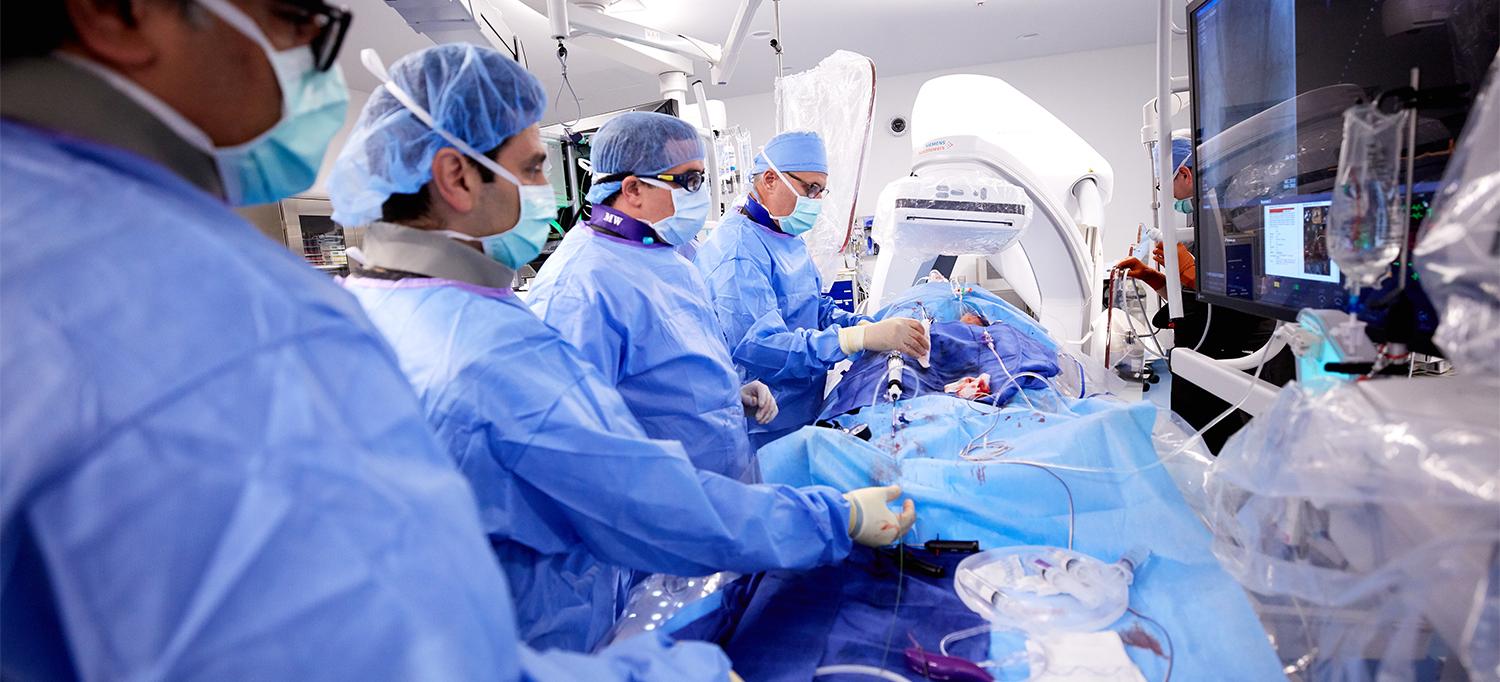 Doctors Perform Nonsurgical Heart Procedure
