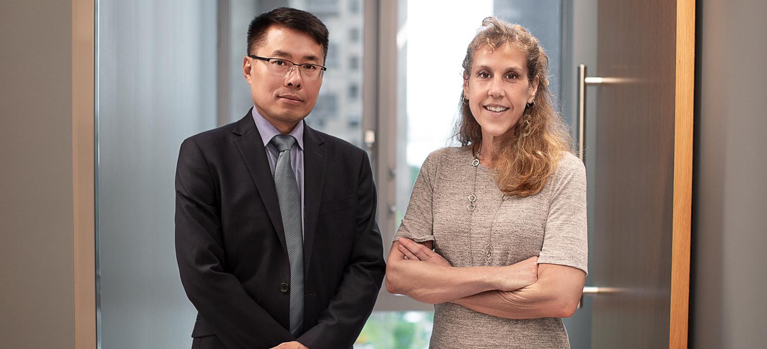 Dr. Yulin Ge and Dr. Leigh E. Charvet