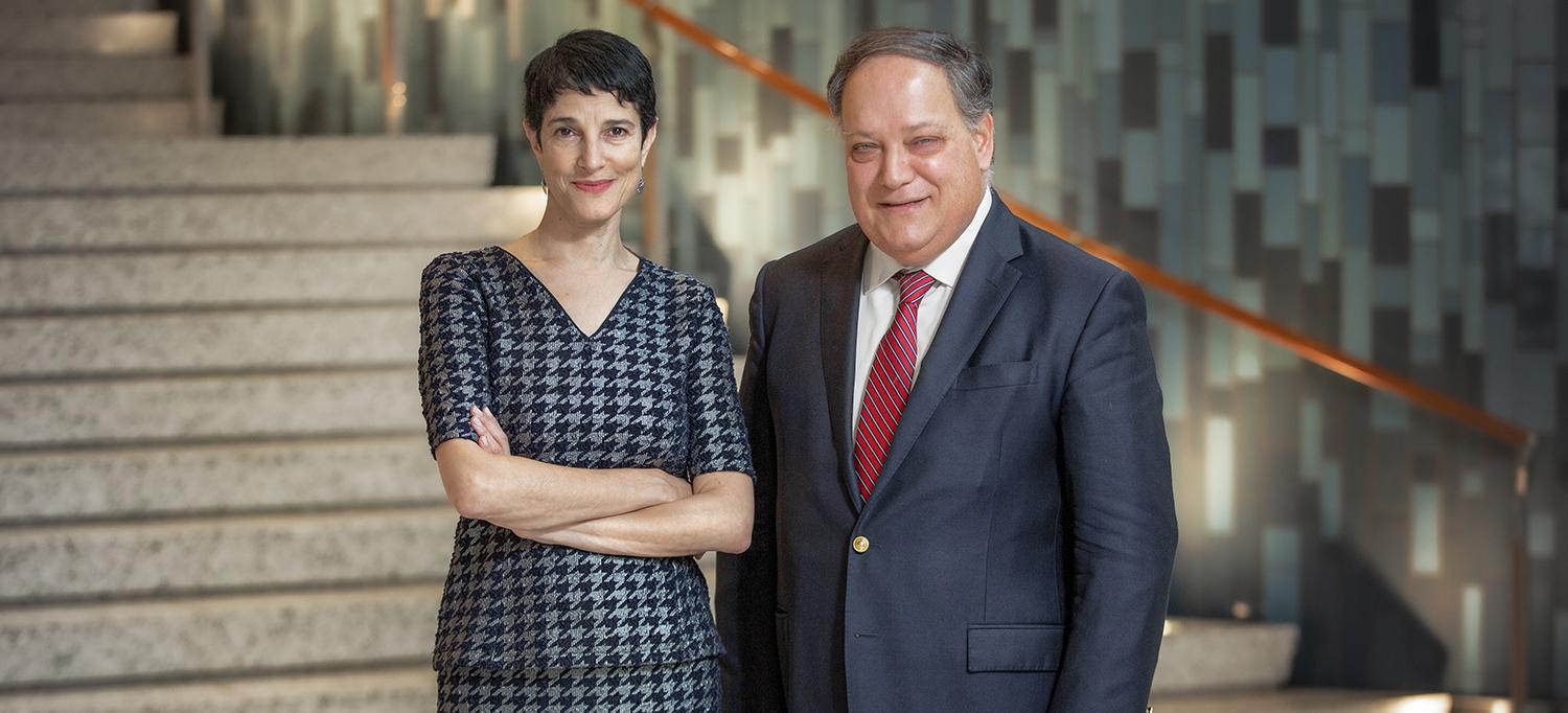 Dr. Ophira M. Ginsburg and Dr. John G. Pappas