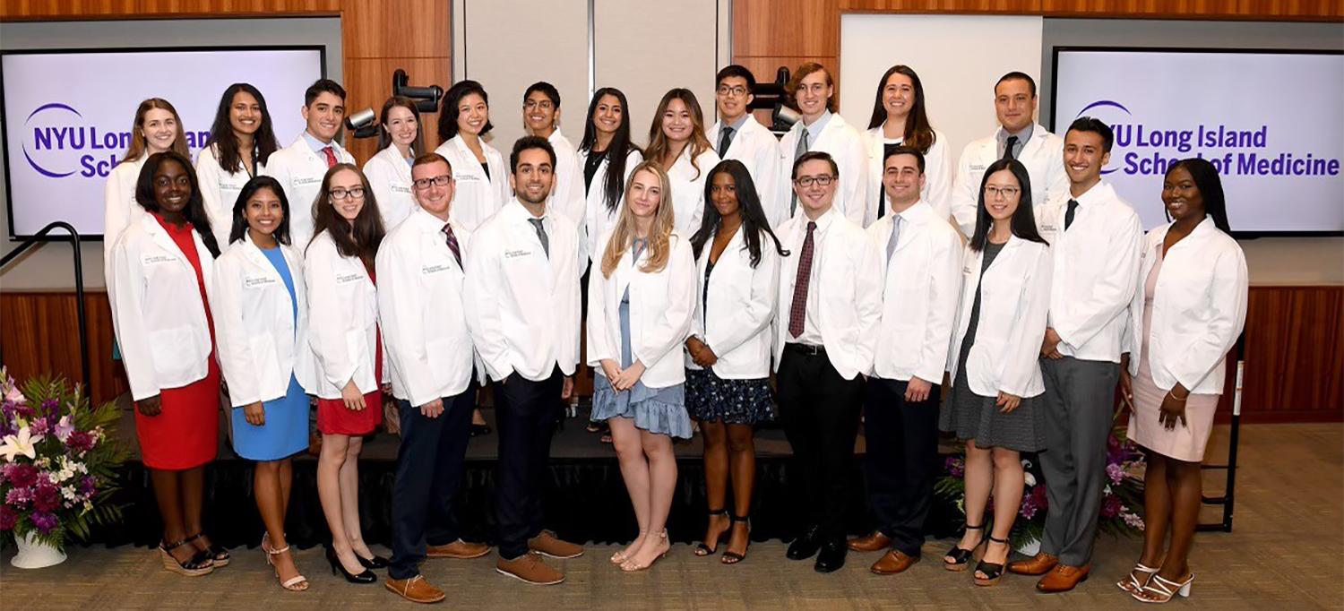 New Medical Students at White Coat Ceremony