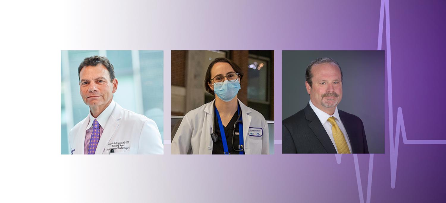 Dr. Eduardo D. Rodriguez, Dr. Gabby Mayer, and Dr. Sean O. McMenomey