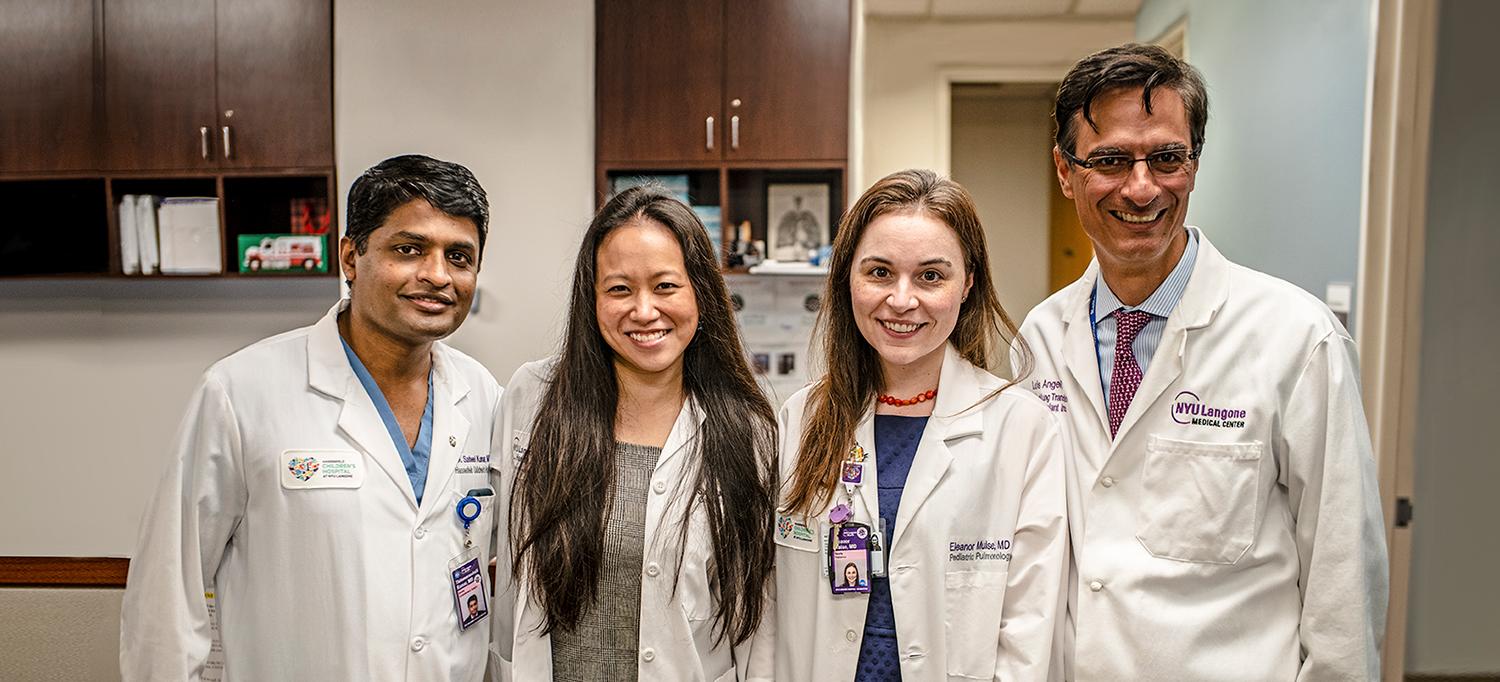  Dr. T.K. Susheel Kumar, Dr. Stephanie Chang, Dr. Eleanor Muise, and Dr. Luis Angel 