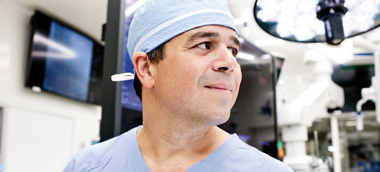 Dr. Mathew R. Williams in Operating Room
