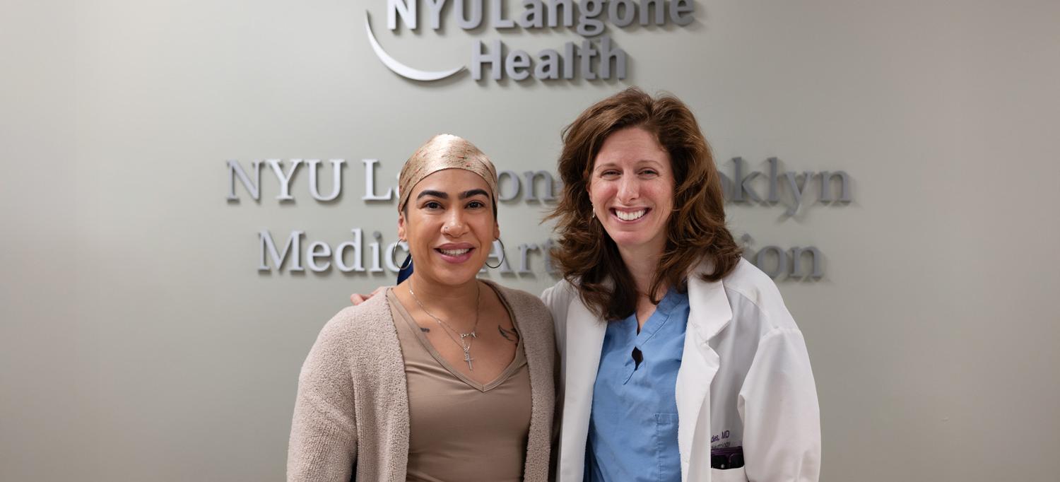 New mom with stroke specialist Dr. Laura Ades