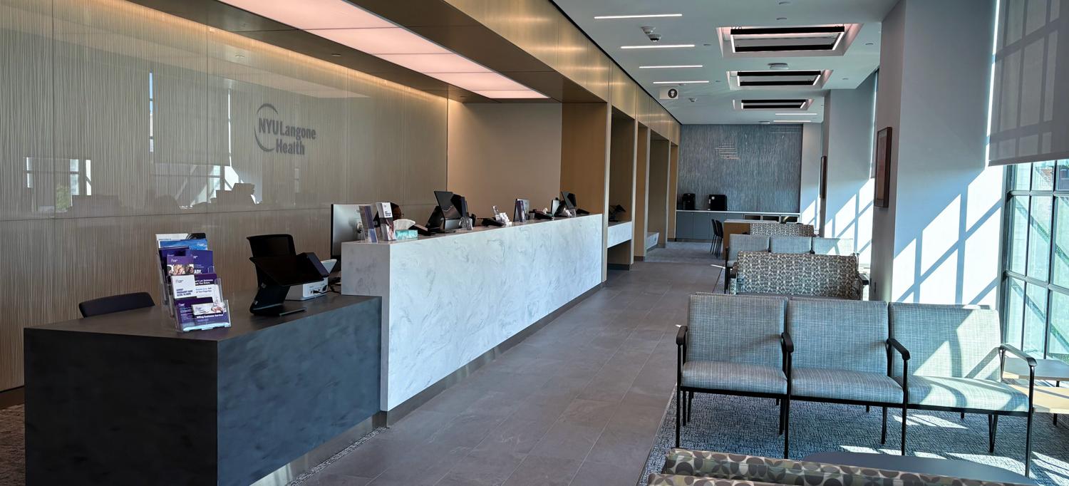 Lobby of NYU Langone Ambulatory Care—Fort Hamilton
