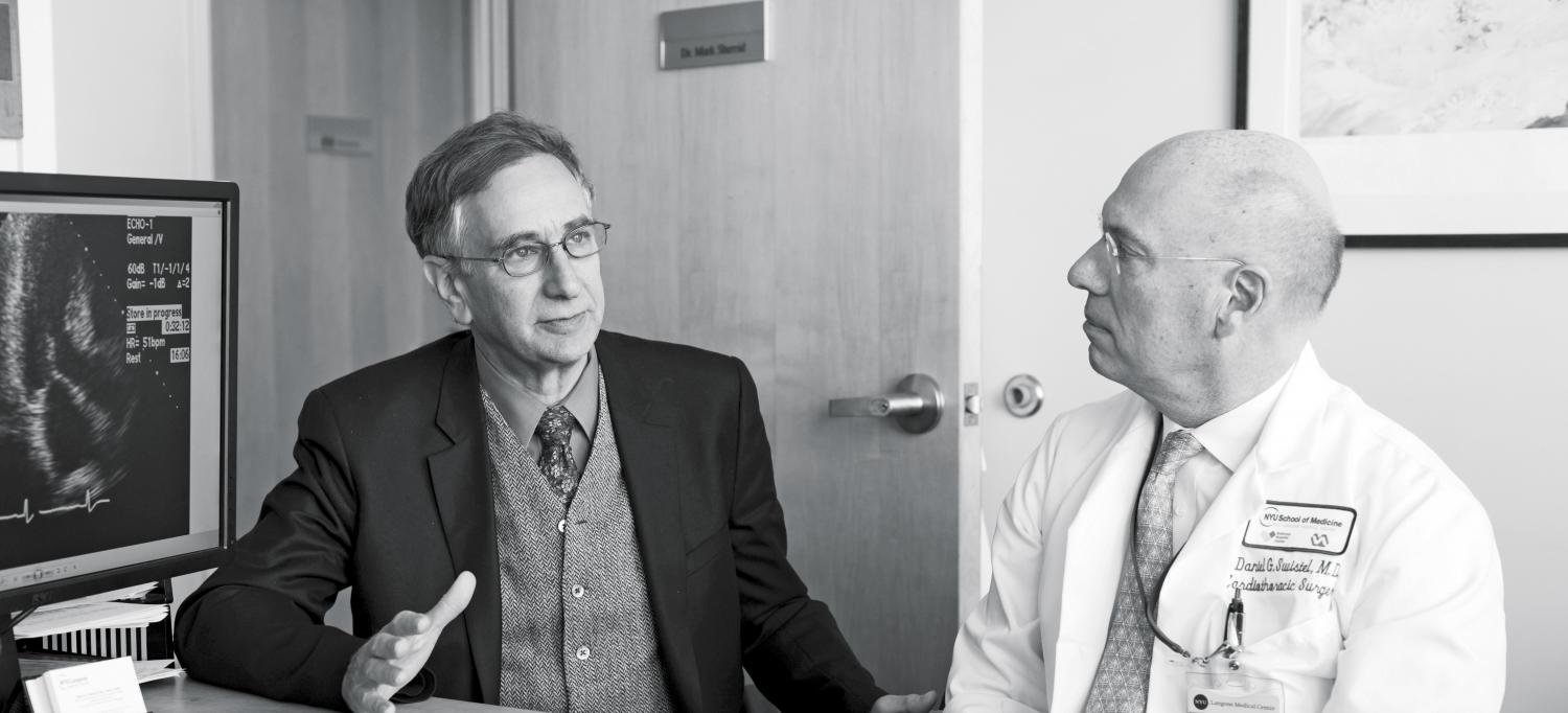 Cardiologists Dr. Mark Sherrid and Dr. Daniel Swistel of the Hypertrophic Cardiomyopathy Program