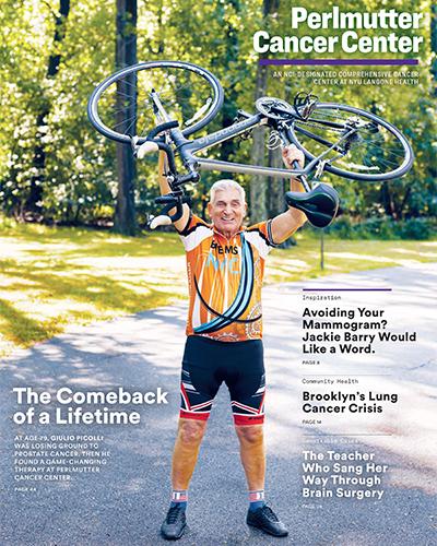Perlmutter Cancer Center Magazine Fall 2021 Cover